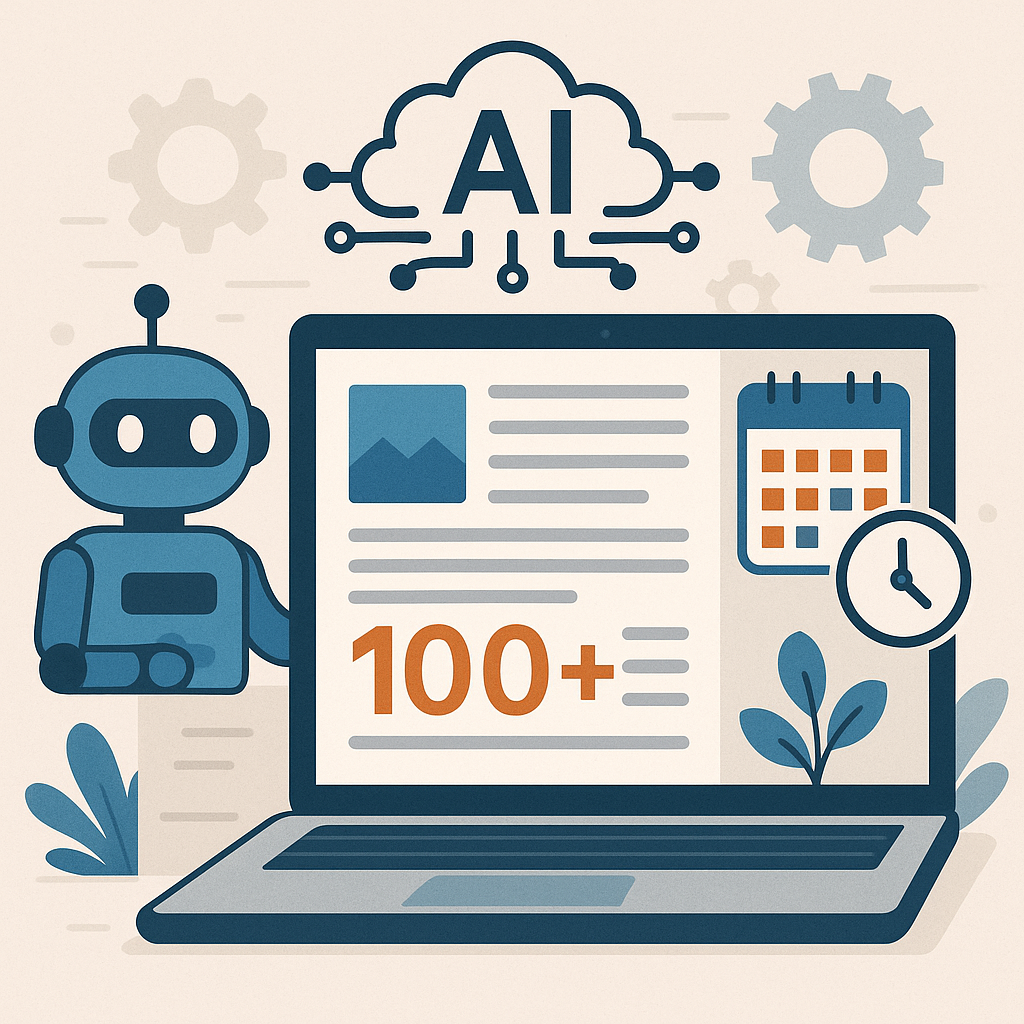Mastering AI Outlining and Drafting Systems to Publish 100+ Blog Posts Monthly on WordPress