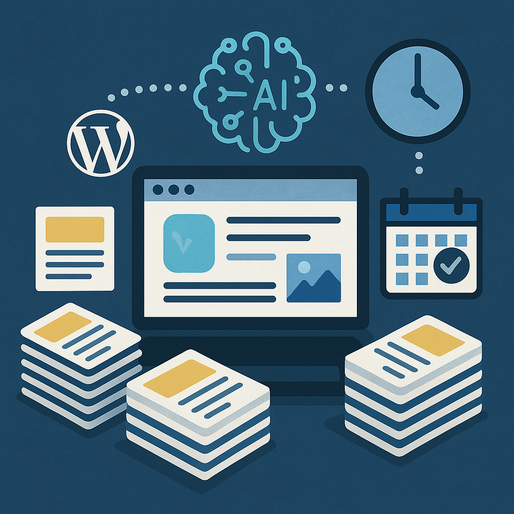 Automated Content Calendars: Streamlining 100+ Monthly Blog Posts on WordPress