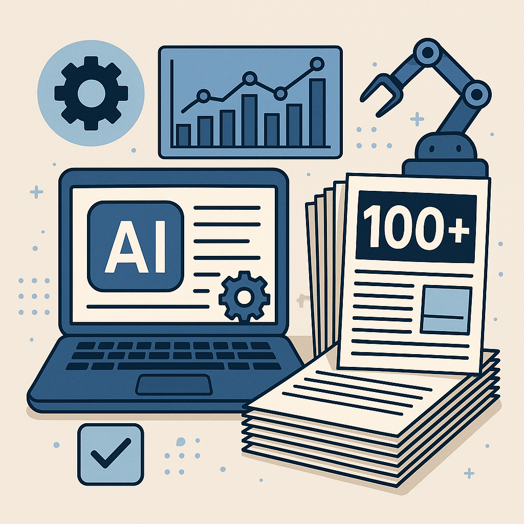 Automating Editorial Workflows in WordPress to Scale Blog Publishing Beyond 100 Posts Monthly